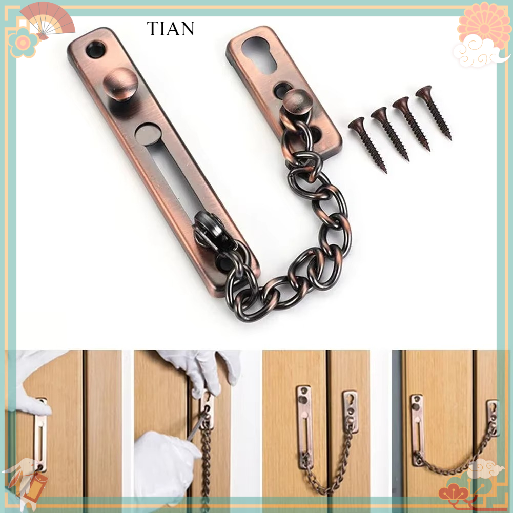 Security Chain Door - 문 잠금 장치가 있는 문 체인,