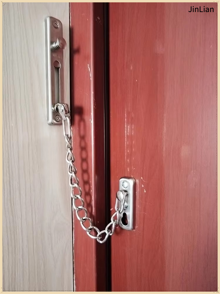 1개입 스테인리스 스틸 도어 체인, 가구용 캐비닛 도어 - Security Chain Door 리뷰 및 가격