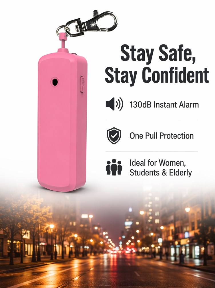 휴대용 130dB 안티 울프 알람 개인 자기 방어 보안 - Personal Alarm Keychain 리뷰 및 가격